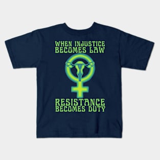Resistance Is Our Duty Kids T-Shirt
